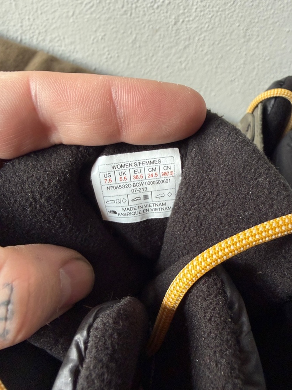 The North Face Women's Shellista IV Shorty Waterproof Boots Size 7.5 - Picture 5 of 5